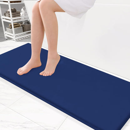 Smiry Memory Foam Bath Mat – Ultra Soft, Absorbent, Non-Slip Rug for Bathroom