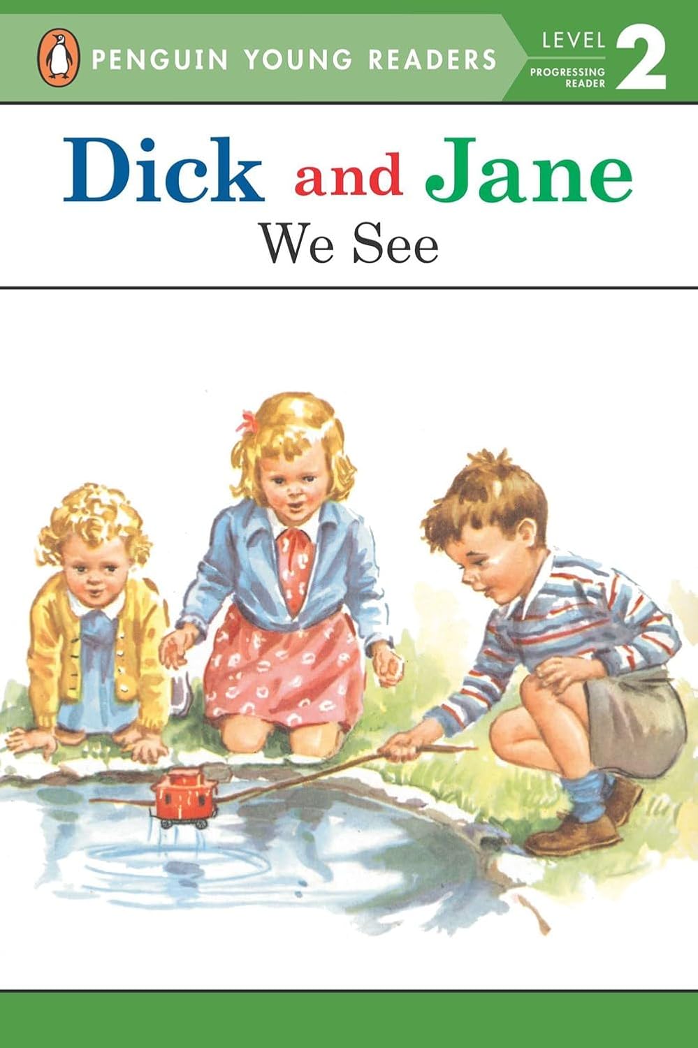 Dick and Jane Level 2 Readers - Set of 6 Children's Books - Ages 4-6