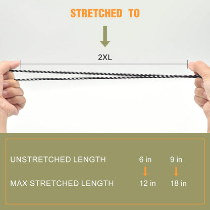 Ball Bungee Cords – 30 Pack Heavy-Duty Tarp & Canopy Tie-Downs for Outdoor Use