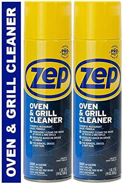 Enforcer ZUOVGR19 19-Ounce Zep Heavy-Duty Oven and Grill Cleaner