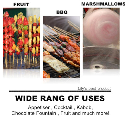 Natural Bamboo Skewers
