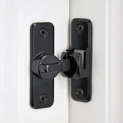 Enhanced Security Flip Latch Lock, Heavy-Duty Sliding & Swing Door Latch