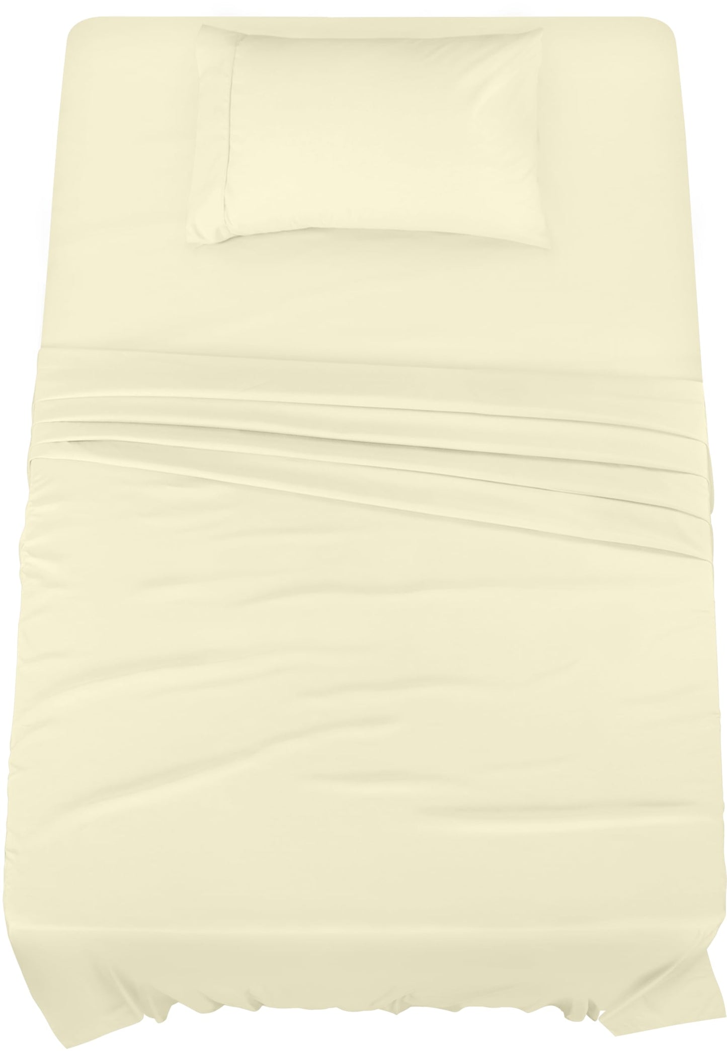 Utopia Bedding Full Bed Sheets Set - 4 Piece Bedding - Brushed Microfiber - Shrinkage and Fade Resistant - Easy Care TWIN
