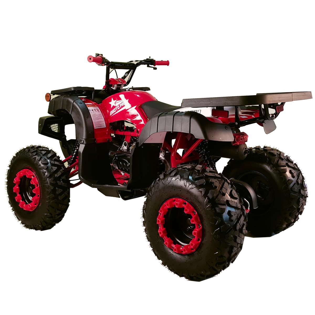 X-PRO 200 Utility ATV with Automatic Transmission w/Reverse,Big 23"/22" Wheels! (Black)