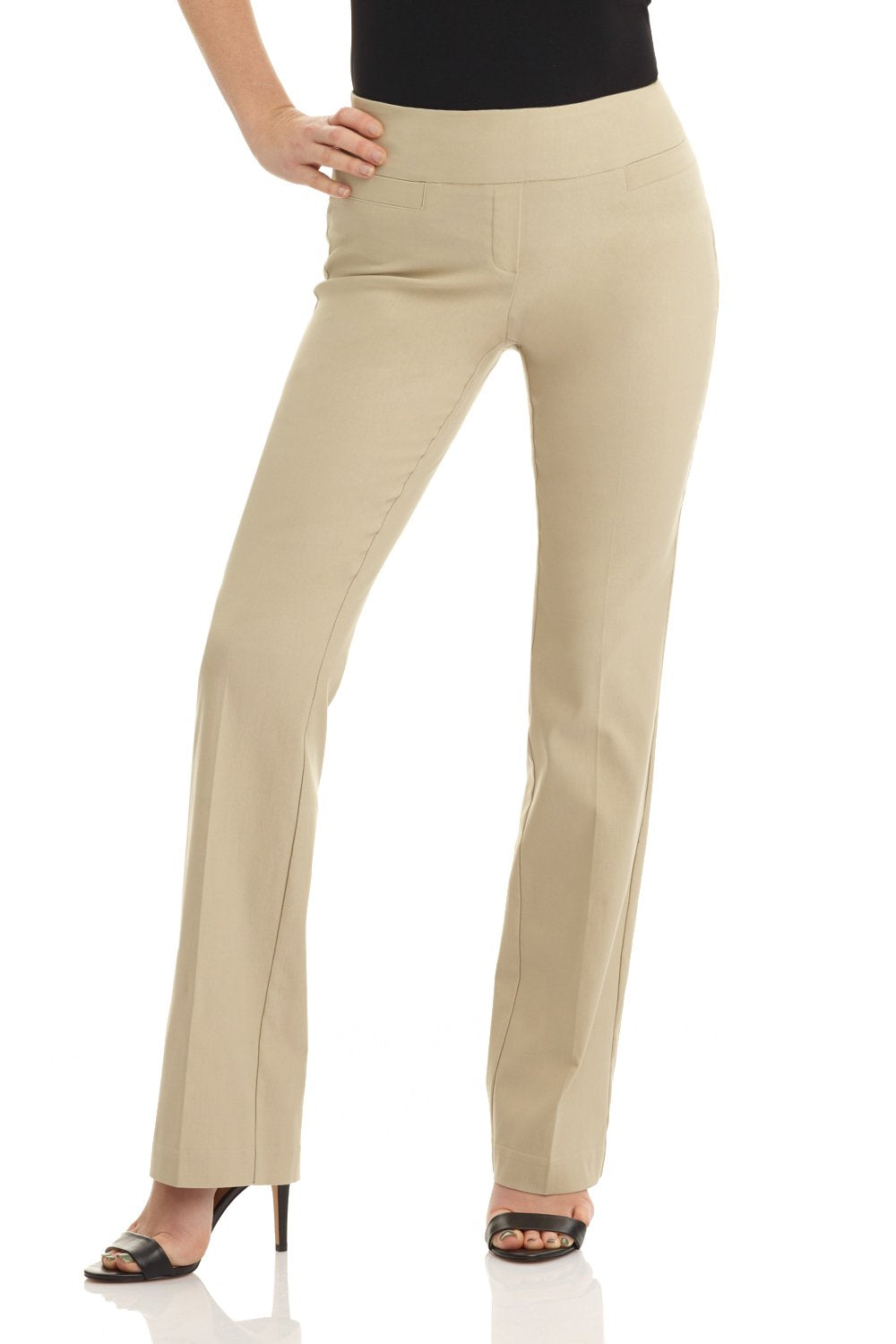 Rekucci Womens Ease into Comfort Bootcut Pant