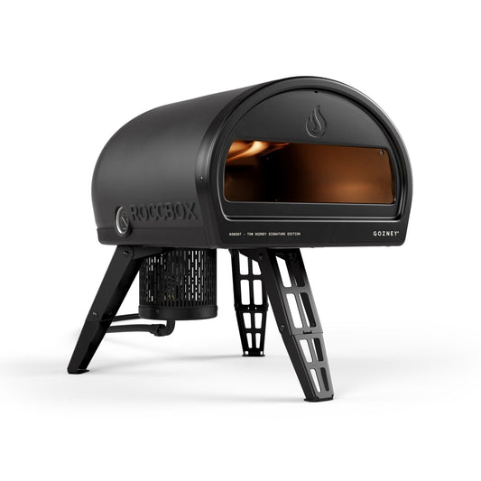 Gozney Roccbox Outdoor Pizza Oven, Green, Portable, Gas & Wood Fired, Restaurant-Grade