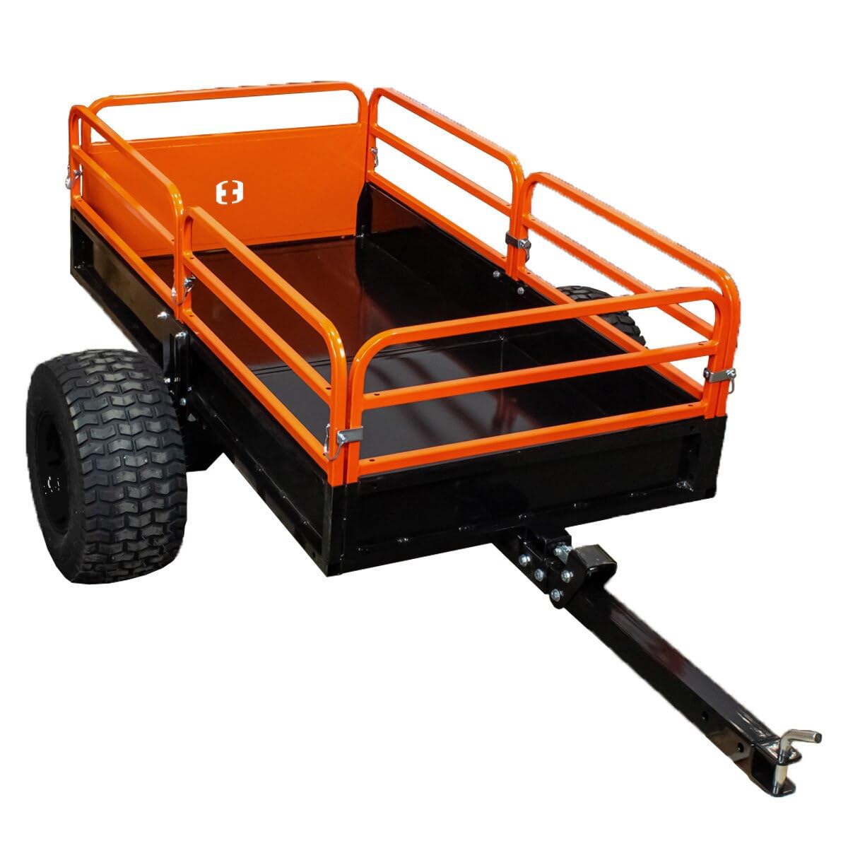 MOTOALLIANCE® Impact Implements 1000lb ATV UTV Garden Tractor Utility Cart Cargo Trailer. 12 pi3 Idéal pour transporter du bois, des broussailles, du gravier et plus encore 