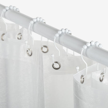 2-Pack Shower Curtain Hooks –12-Piece Each
