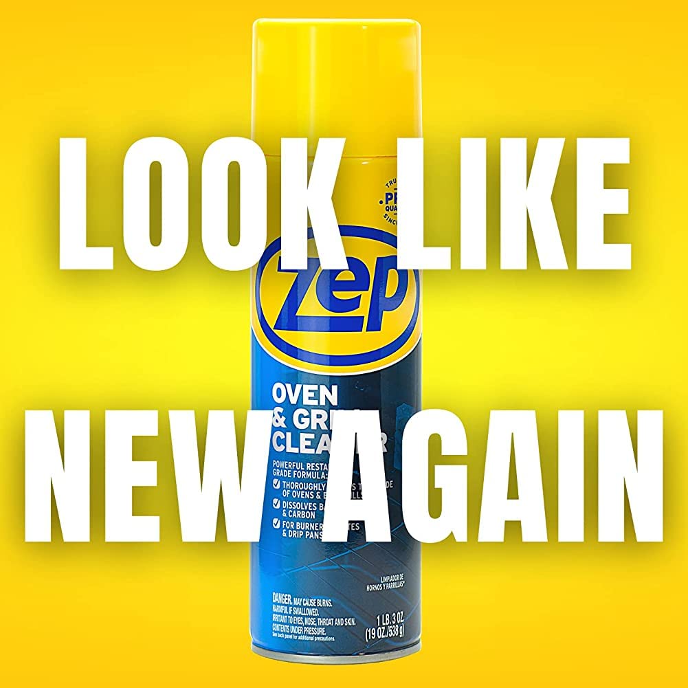 Enforcer ZUOVGR19 19-Ounce Zep Heavy-Duty Oven and Grill Cleaner