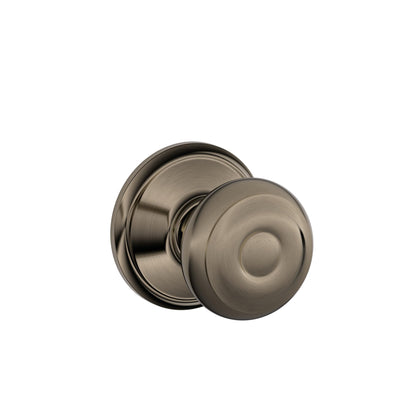 Schlage F51A GEO-625-CAM Georgian Knob with Camelot Trim – Bright Chrome