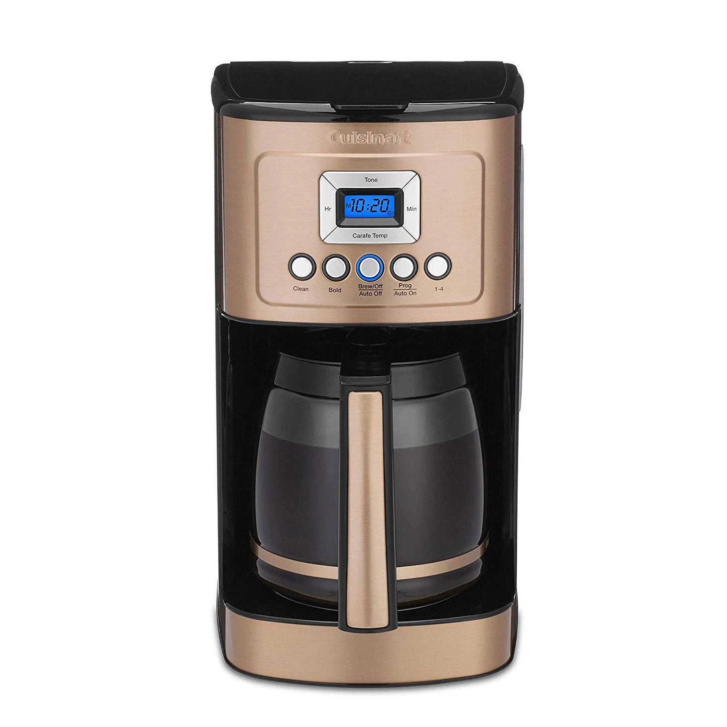 Cafetière Perfectemp Cuisinart DCC-3200WP1, 14 tasses en verre, blanc 