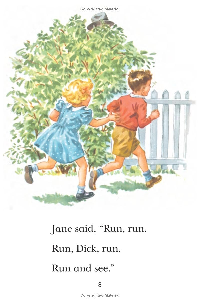 Dick und Jane, Lesebücher Stufe 1 und Stufe 2 (12er-Set), Alter 3–6