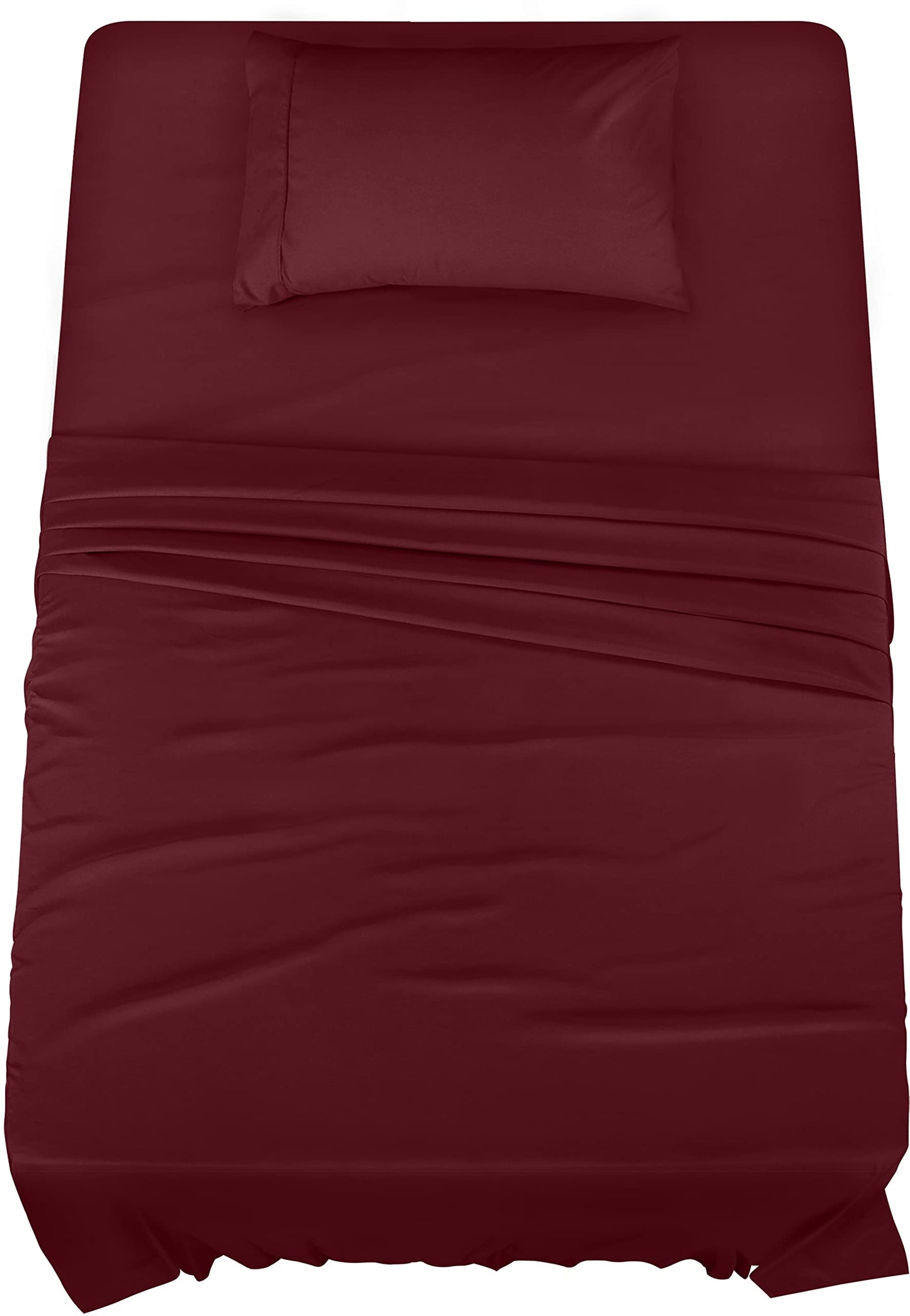Utopia Bedding Full Bed Sheets Set - 4 Piece Bedding - Brushed Microfiber - Shrinkage and Fade Resistant - Easy Care TWIN