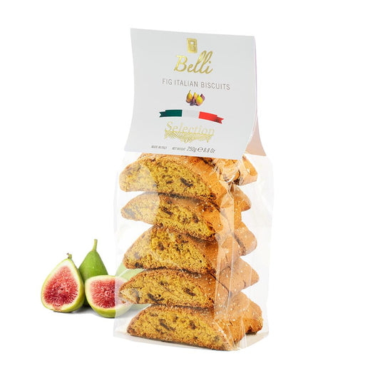 Italian Almond Biscotti | Made in Tuscany, Italy | Belli Traditional Semi Soft Biscuits