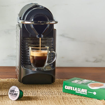 Café La Llave Latin Roast Espresso (40 Capsules / Intensity 11) – Compatible with Nespresso Original Line Machines
