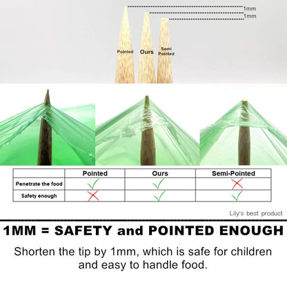 Natural Bamboo Skewers