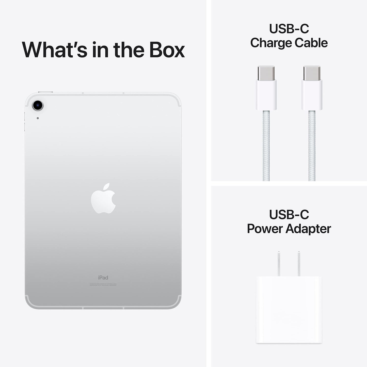 Apple iPad (10th Generation): with A14 Bionic chip, 10.9-inch Liquid Retina Display, 256GB, Wi-Fi 6, 12MP front/12MP Back Camera, Touch ID, All-Day Battery Life – Blue