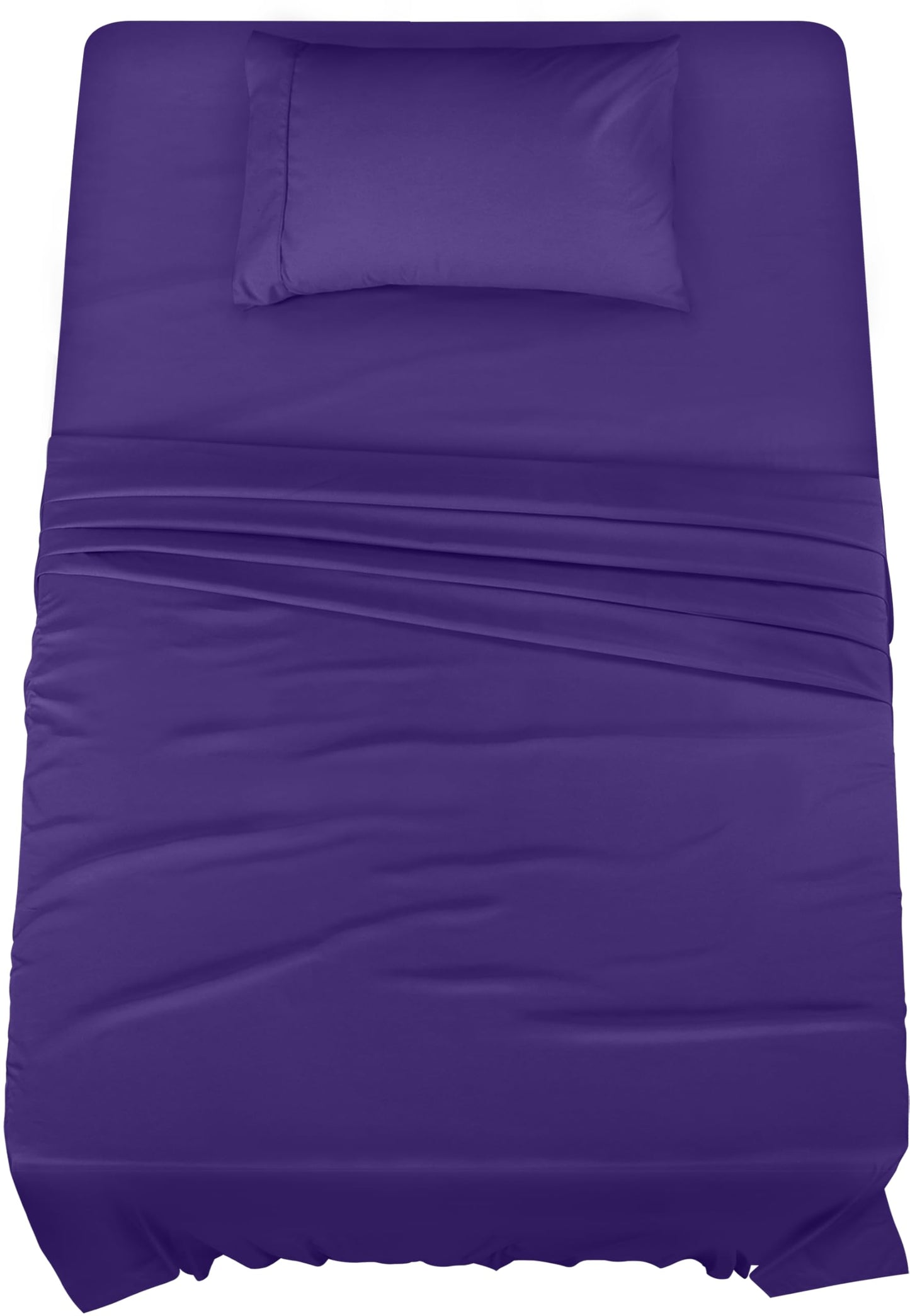Utopia Bedding Full Bed Sheets Set - 4 Piece Bedding - Brushed Microfiber - Shrinkage and Fade Resistant - Easy Care TWIN