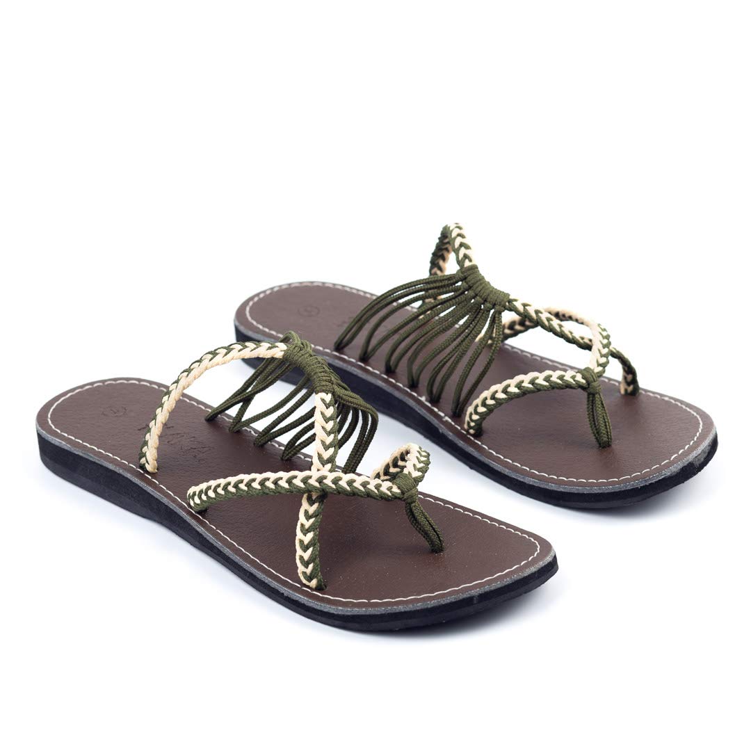 Plaka Flip Flops Sandalen für Damen Oceanside