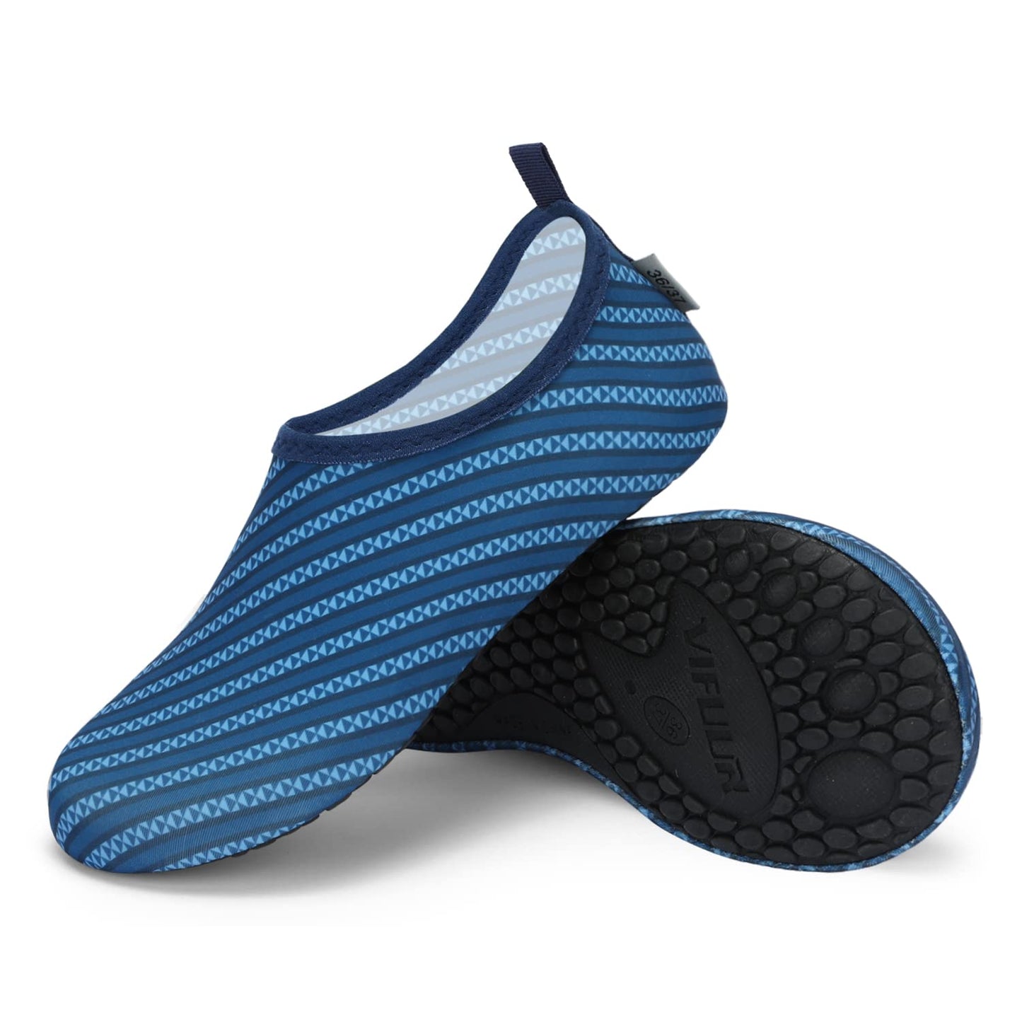 VIFUUR Wassersportschuhe Barfuß Schnelltrocknende Aqua-Yoga-Socken Slip-on für Männer Frauen