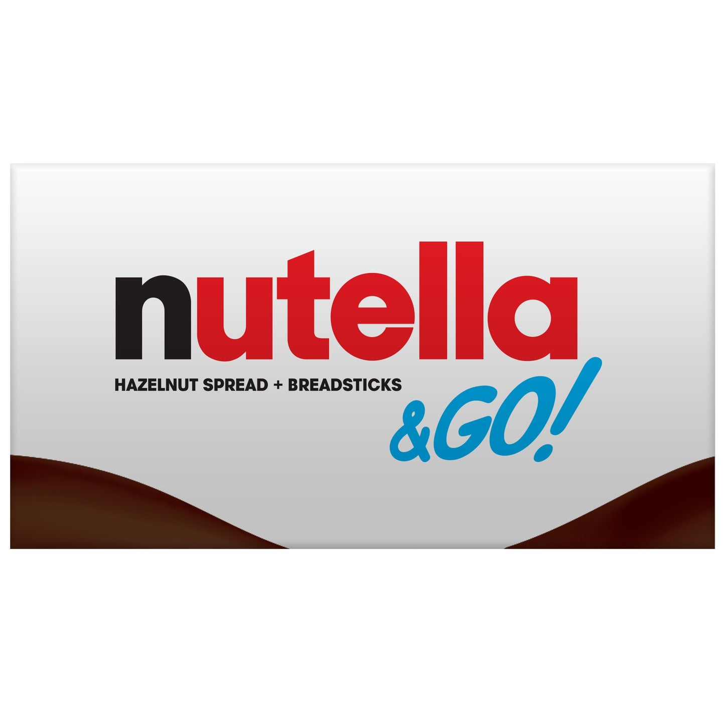 Nutella &amp; GO! Großpackung mit 12 Stück, Haselnuss- und Kakaoaufstrich mit Brotstangen, kleine Geschenke für den Weihnachtsstrumpf, Snackbecher, je 1,8 oz 