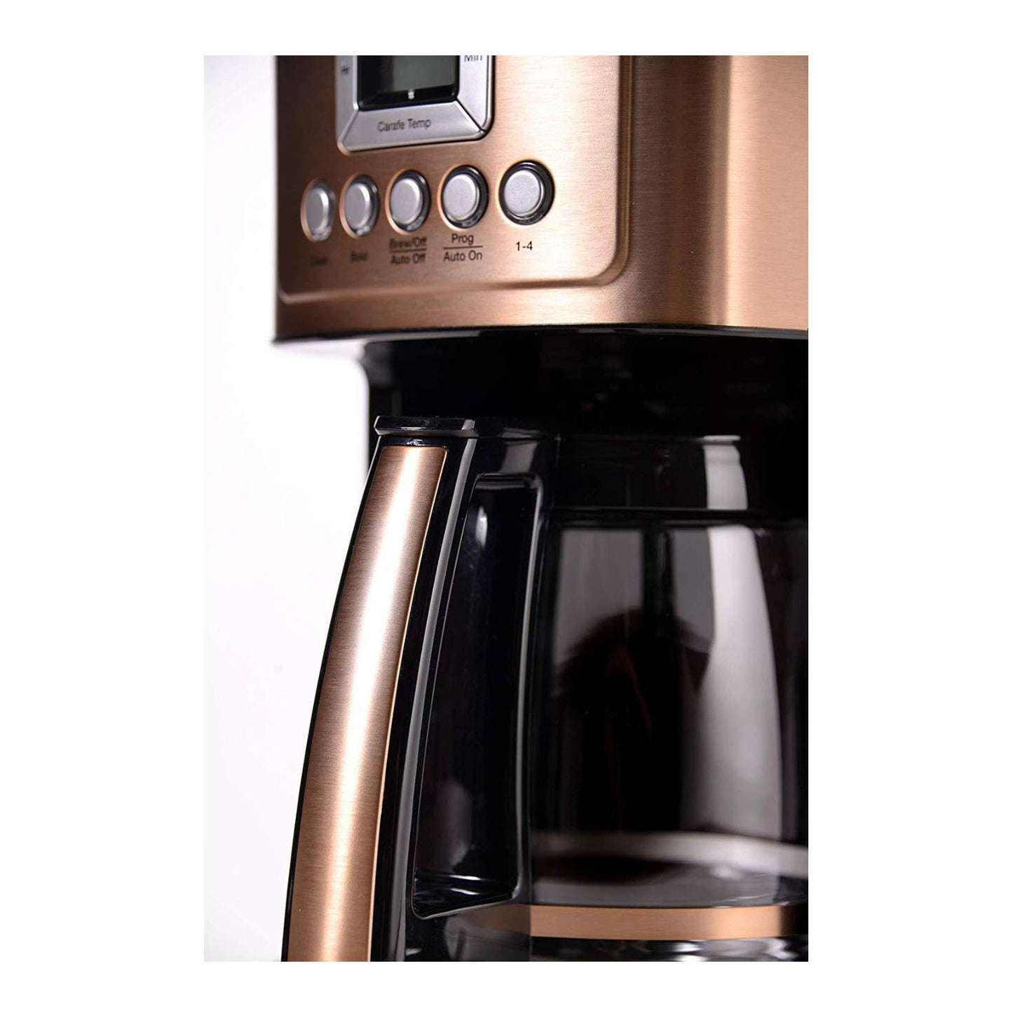 Cuisinart DCC-3200WP1 Perfectemp Kaffeemaschine, 14-Tassen-Glas, weiß 