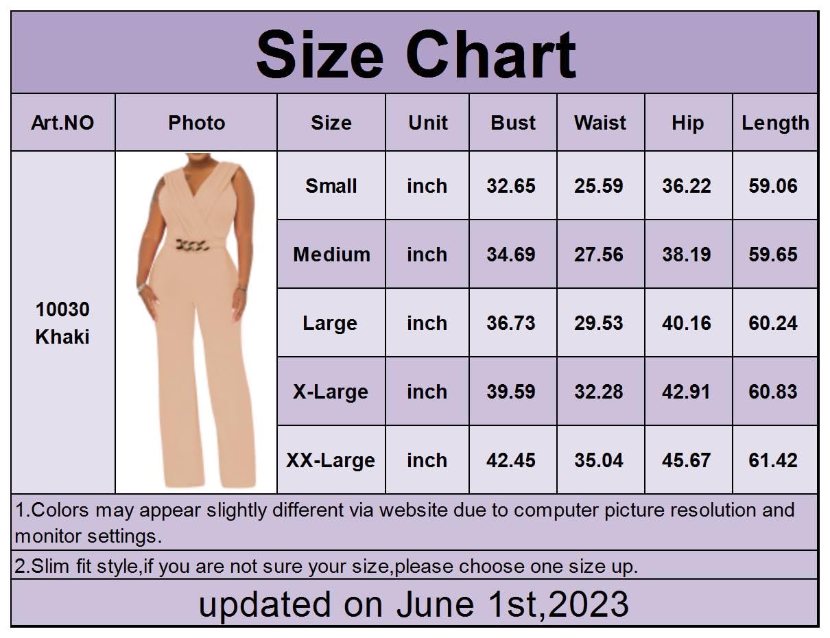 Women's Summer Formal Dressy Jumpsuits Elegant V Neck Sleeveless Party Rompers Stretchy Wrap Wide Leg Long Pants Clubwear