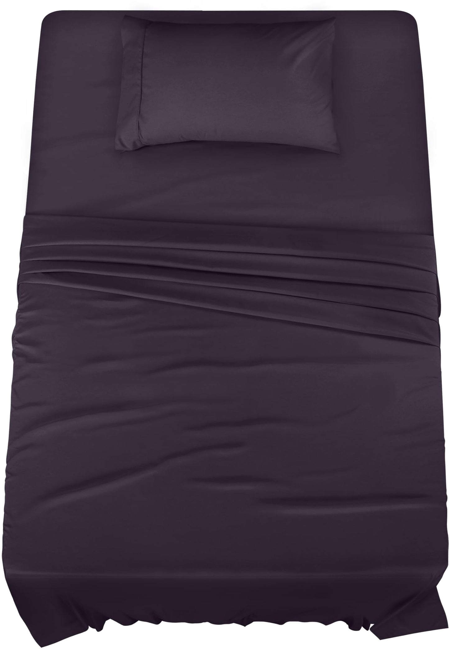 Utopia Bedding Full Bed Sheets Set - 4 Piece Bedding - Brushed Microfiber - Shrinkage and Fade Resistant - Easy Care TWIN