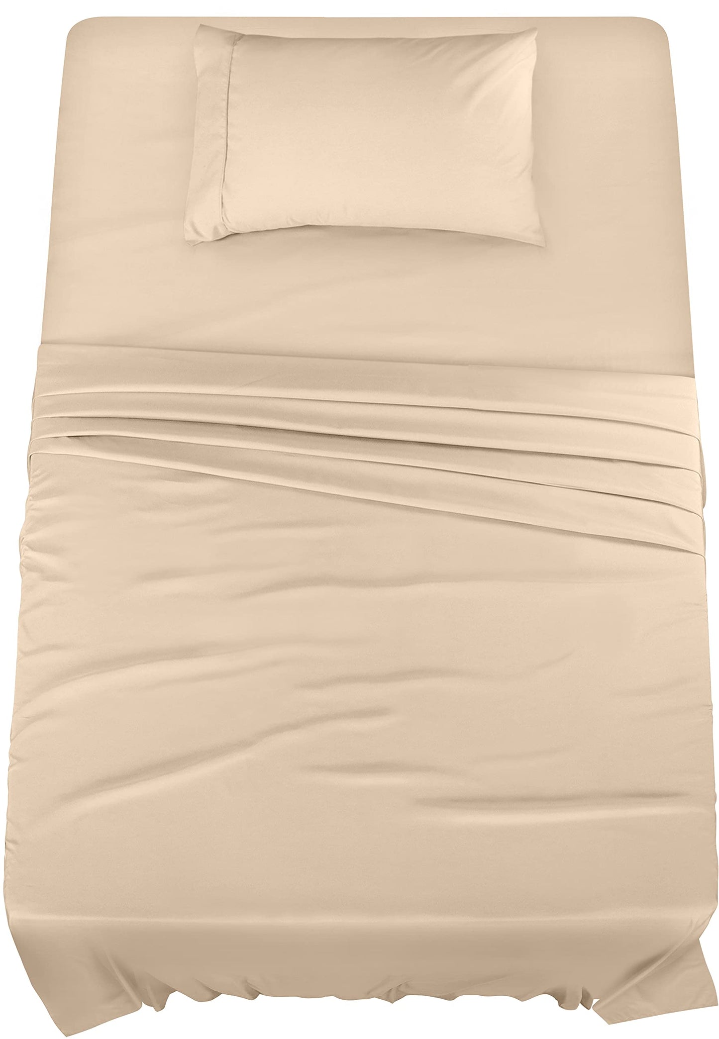 Utopia Bedding Full Bed Sheets Set - 4 Piece Bedding - Brushed Microfiber - Shrinkage and Fade Resistant - Easy Care TWIN