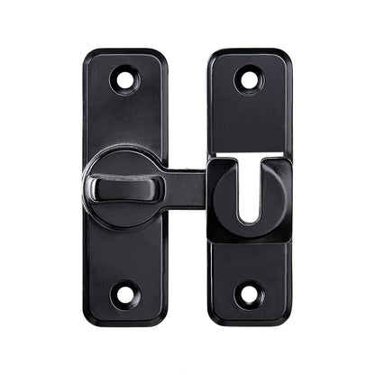 Enhanced Security Flip Latch Lock, Heavy-Duty Sliding & Swing Door Latch