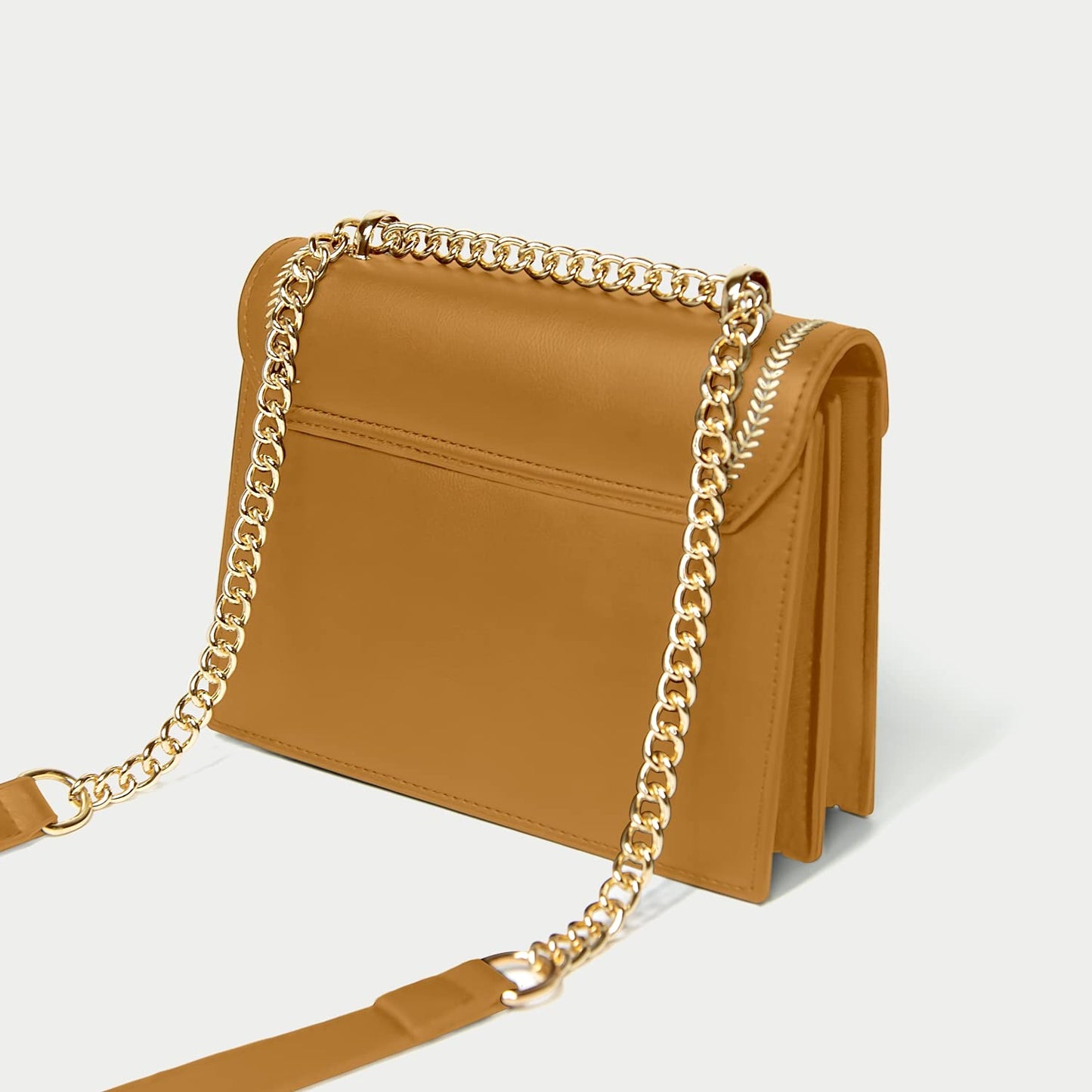 Petit sac à main NPBAG, sac à bandoulière pour femme, sac à main pochette avec bandoulière en chaîne en métal, portefeuille tendance pour femme