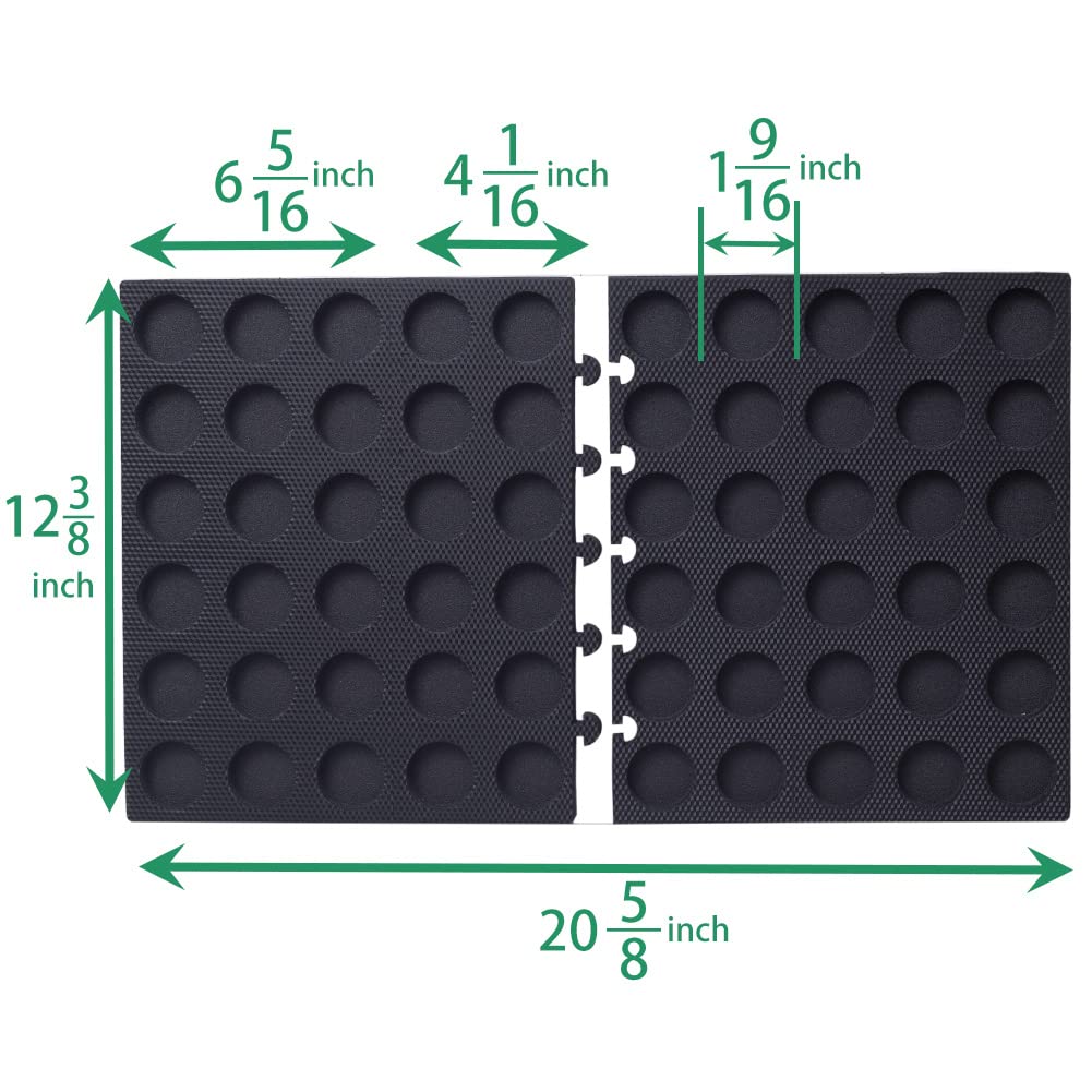 Kaffeepadhalter DIY Größe Organizer 60 Kompatibles Tablett Schublade hält mit Keurig K-Cup 