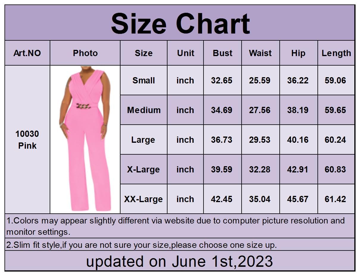 Women's Summer Formal Dressy Jumpsuits Elegant V Neck Sleeveless Party Rompers Stretchy Wrap Wide Leg Long Pants Clubwear