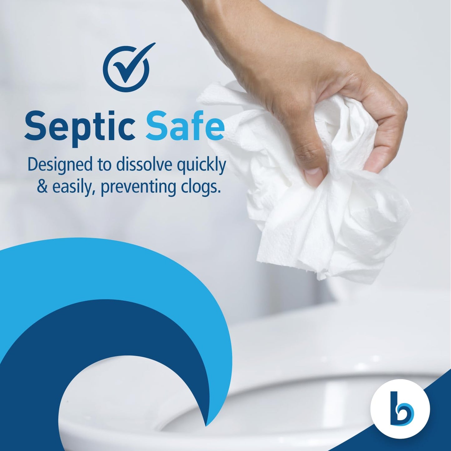 Boardwalk B6144 2-Ply Septic Safe Toilet Tissue - White (96/Carton)