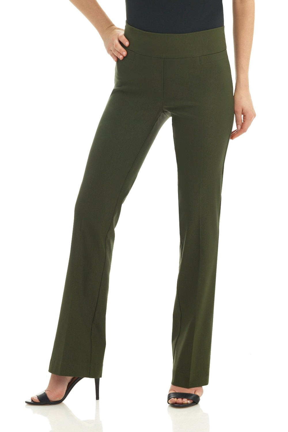 Rekucci Womens Ease into Comfort Bootcut Pant