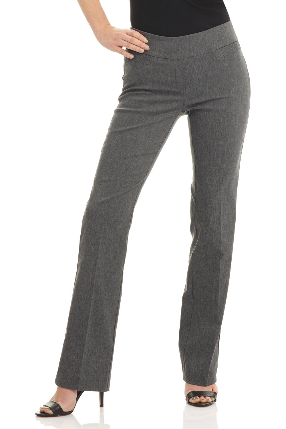 Rekucci Womens Ease into Comfort Bootcut Pant