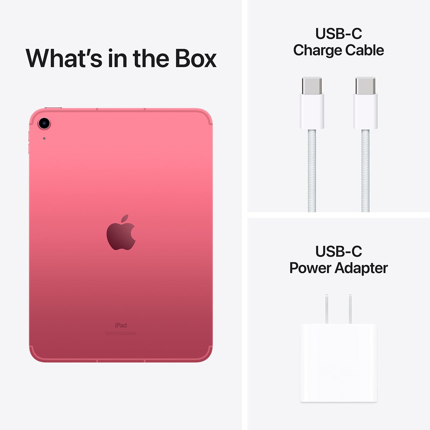Apple iPad (10th Generation): with A14 Bionic chip, 10.9-inch Liquid Retina Display, 256GB, Wi-Fi 6, 12MP front/12MP Back Camera, Touch ID, All-Day Battery Life – Blue