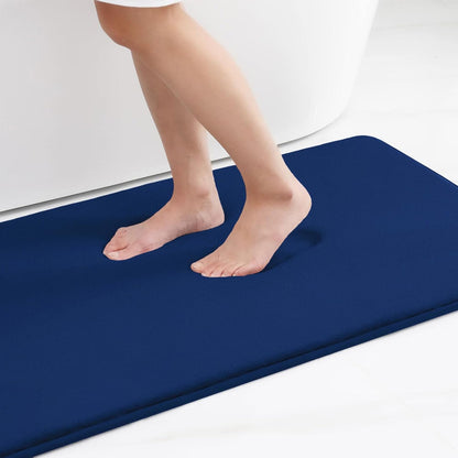 Smiry Memory Foam Bath Mat – Ultra Soft, Absorbent, Non-Slip Rug for Bathroom