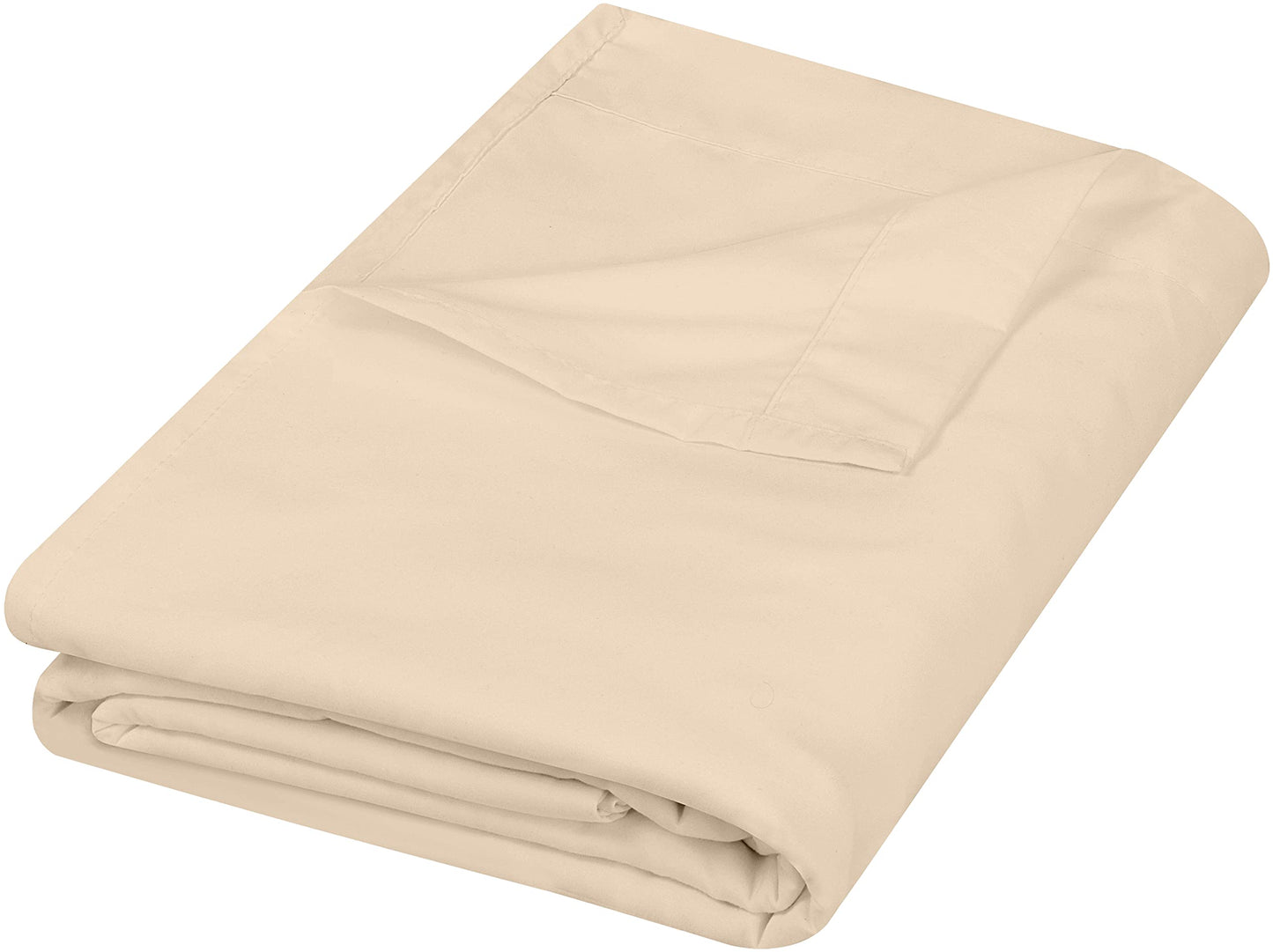 Draps plats Utopia Bedding - Lot de 6 - Tissu en microfibre brossé doux - Draps supérieurs résistants au rétrécissement et à la décoloration - Entretien facile (Queen, Blanc) 