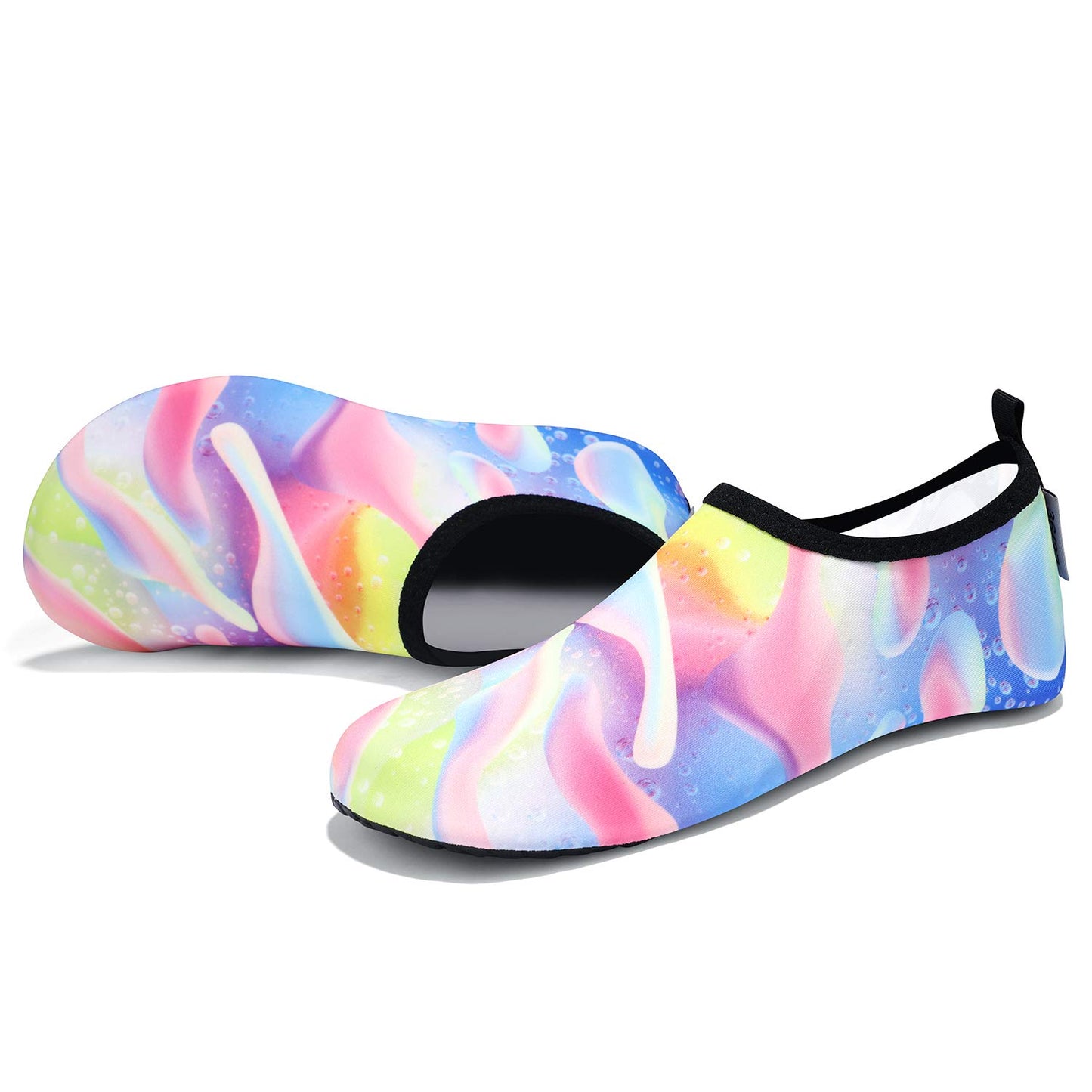 VIFUUR Wassersportschuhe Barfuß Schnelltrocknende Aqua-Yoga-Socken Slip-on für Männer Frauen