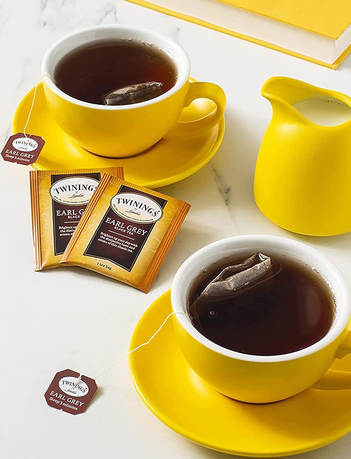 BLUE RIBBON Twinings Teebeutel-Probepackung, gemischte Packung, Geschenkbox – 48 Stück – perfekte Auswahl – English Breakfast, Grüner Tee, Schwarzer Tee, Kräutertee, Chai-Tee und mehr 