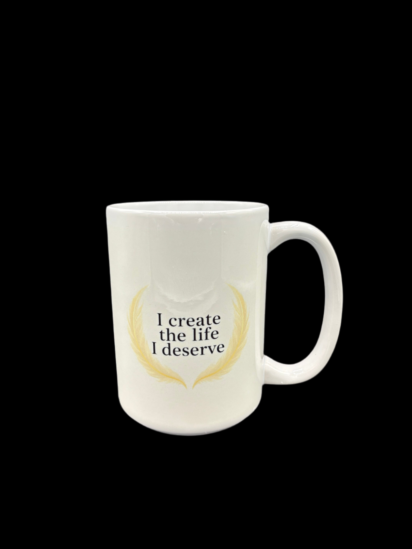 Tasse de 15 oz Vision to Victory – Manifesting Dreams de Chateau Marchetti® | Un symbole de réussite et d'ambition | Cadeau gratuit inclus