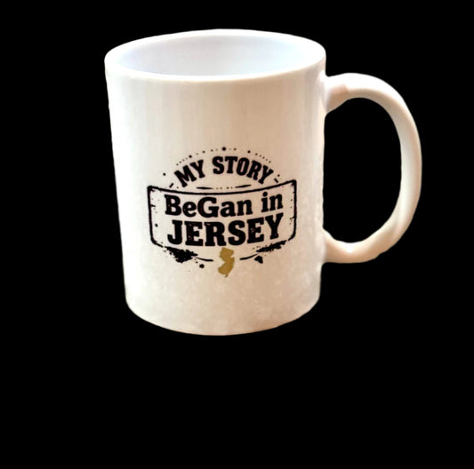 “My Story Began” Series - Ceramic 11oz Drink-ware Mug.