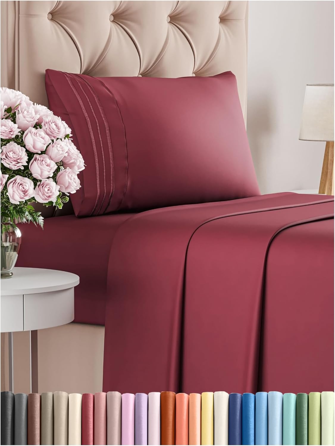 Luxury 4-Piece Cooling Sheet Set