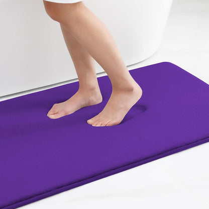 Smiry Memory Foam Bath Mat – Ultra Soft, Absorbent, Non-Slip Rug for Bathroom