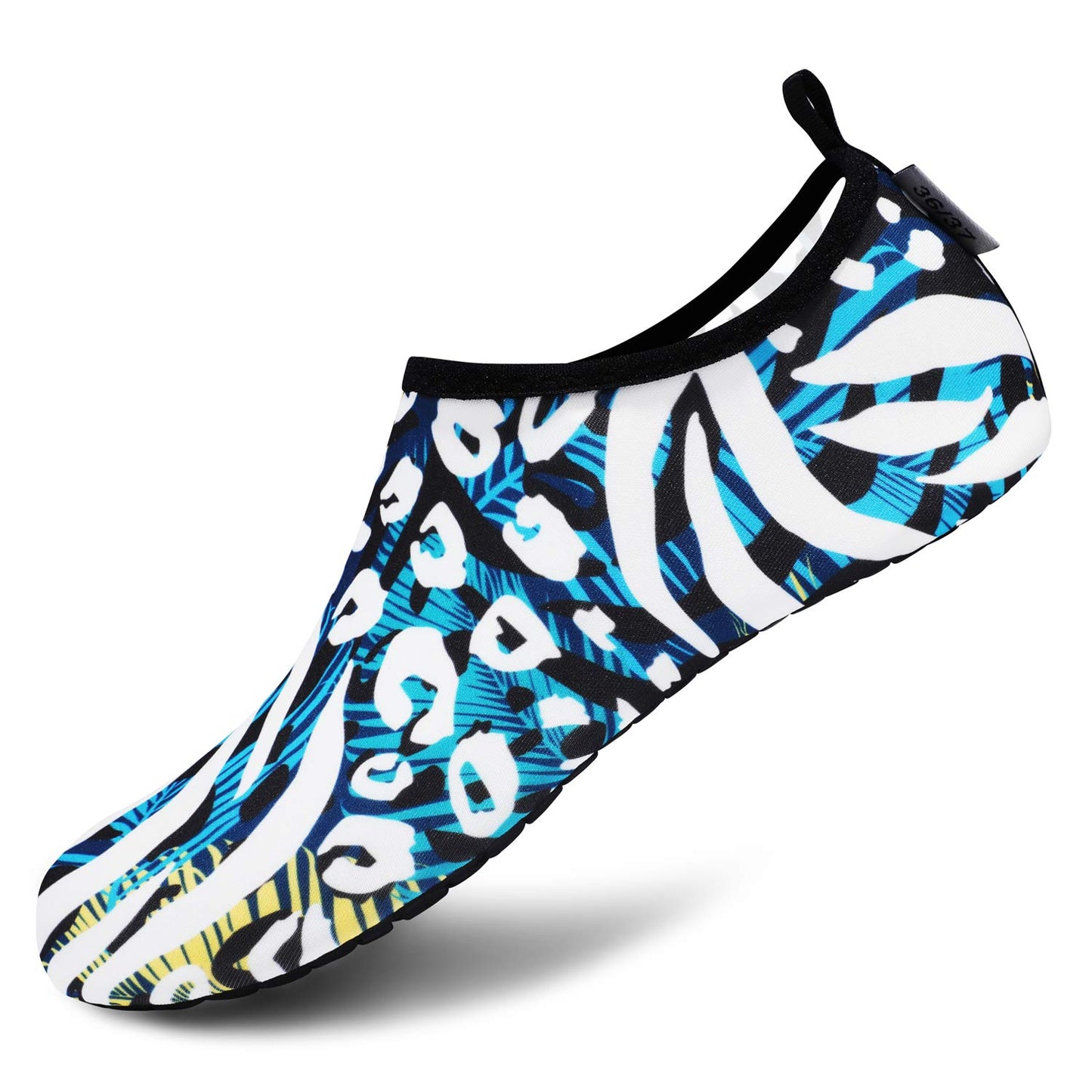 VIFUUR Wassersportschuhe Barfuß Schnelltrocknende Aqua-Yoga-Socken Slip-on für Männer Frauen