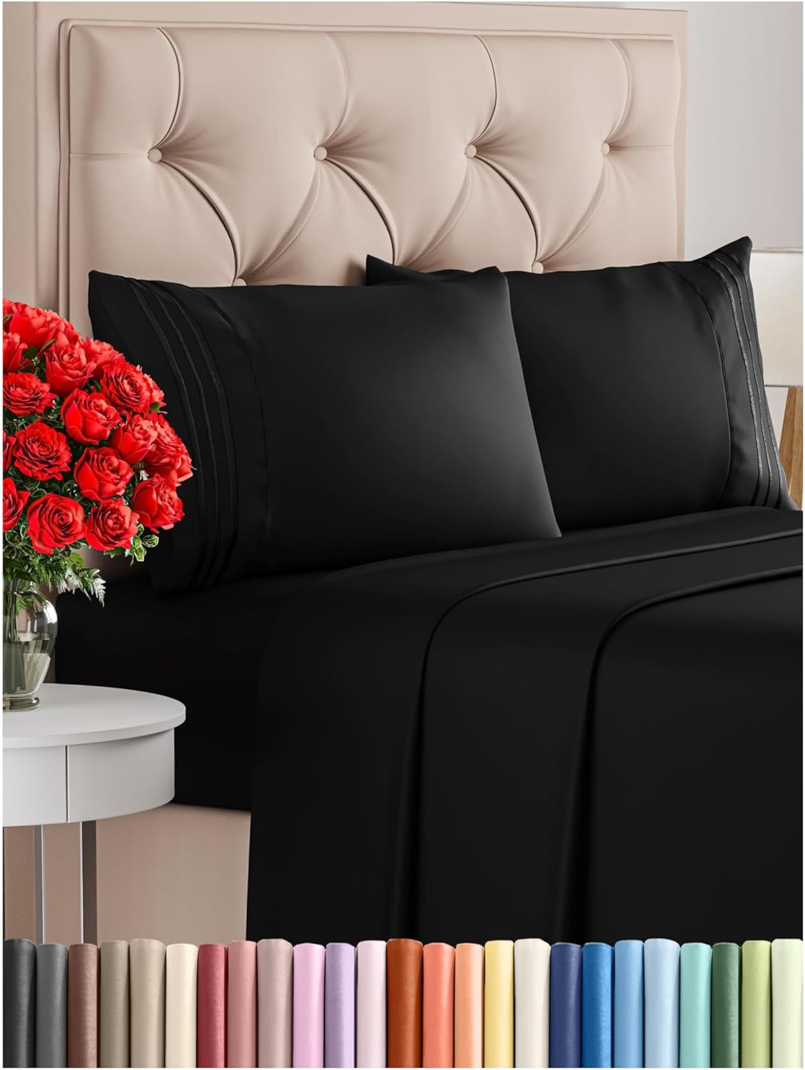Luxury 4-Piece Cooling Sheet Set
