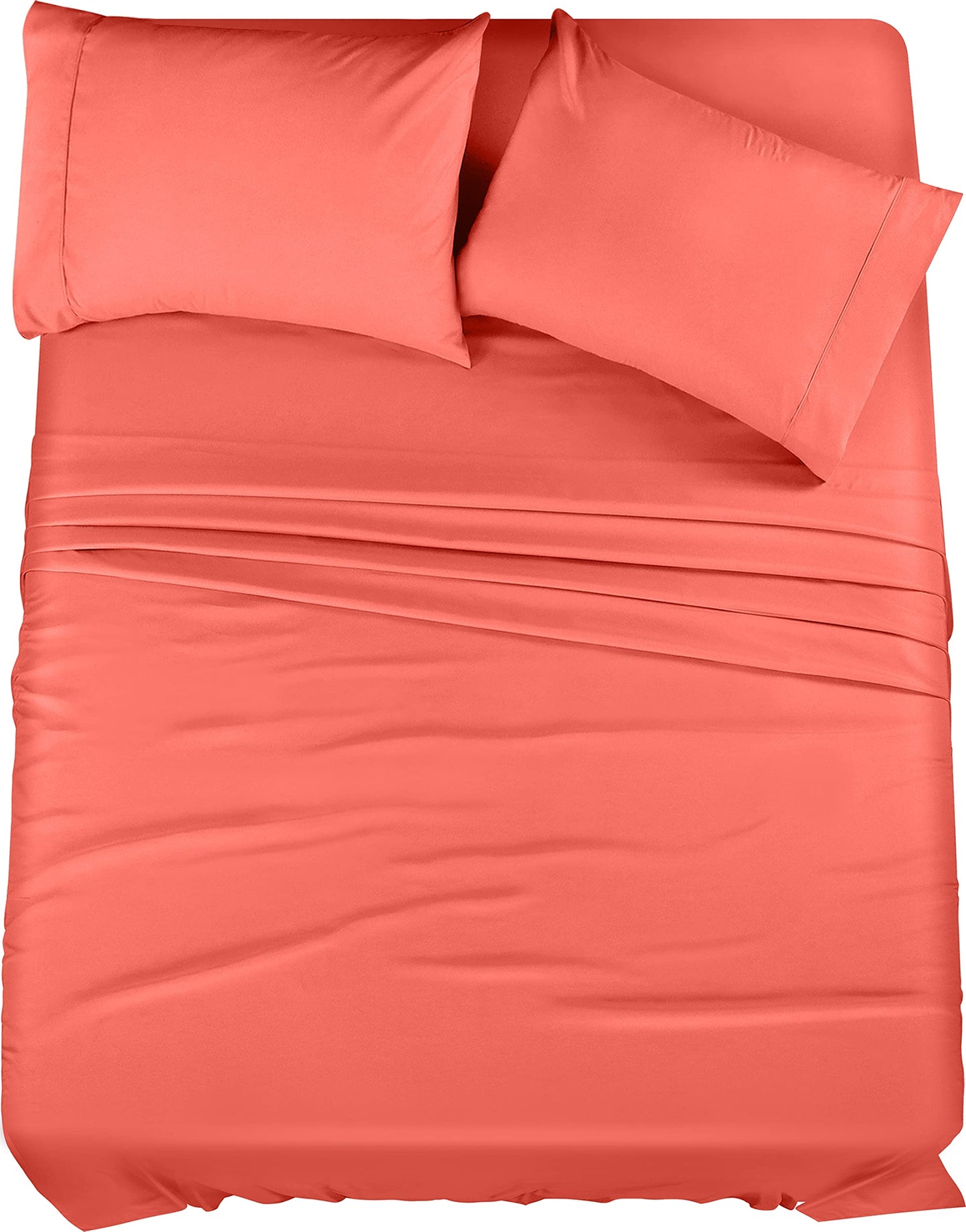 Utopia Bedding Full Bed Sheets Set - 4 Piece Bedding - Brushed Microfiber - Shrinkage and Fade Resistant - Easy Care TWIN