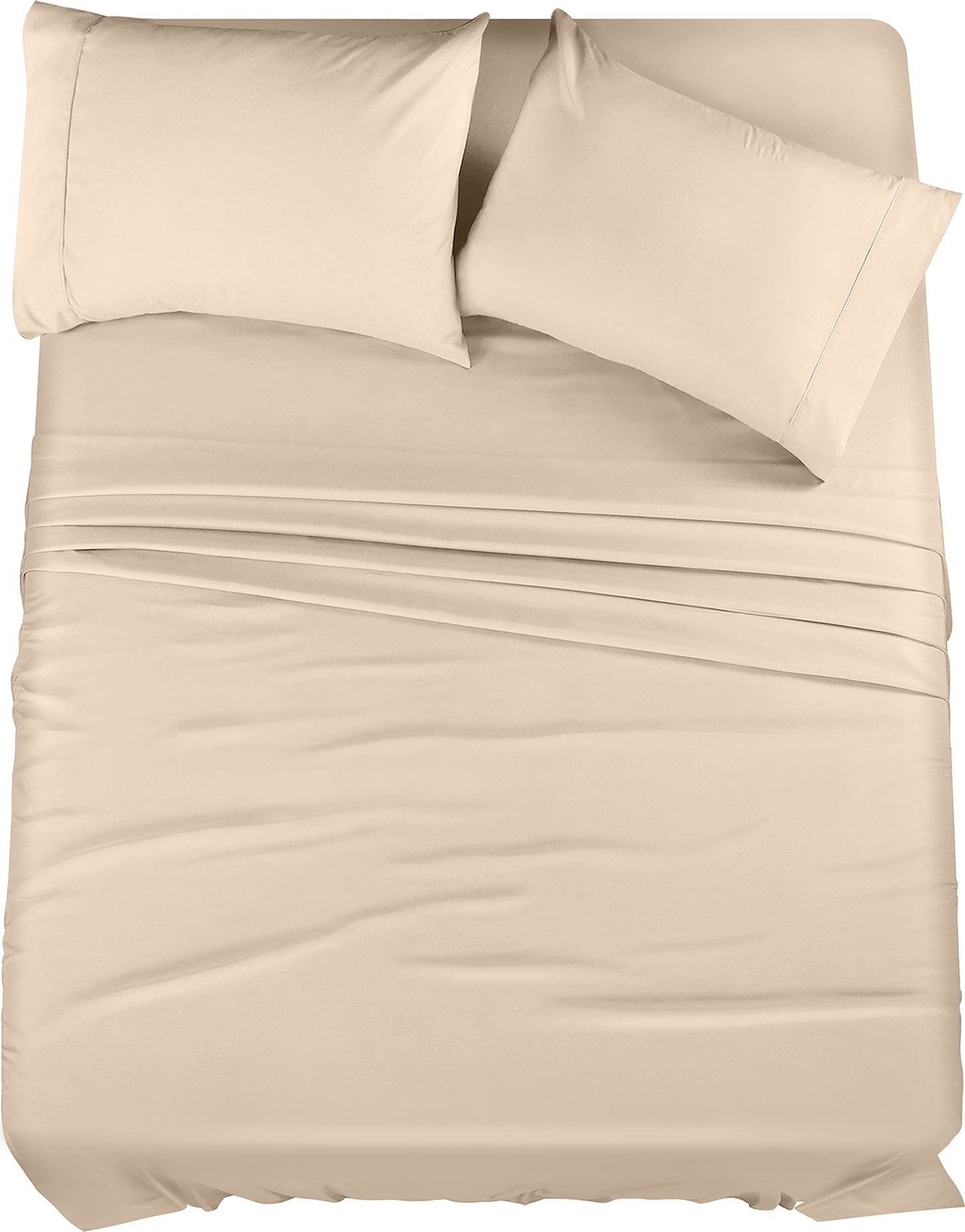 Utopia Bedding Full Bed Sheets Set - 4 Piece Bedding - Brushed Microfiber - Shrinkage and Fade Resistant - Easy Care TWIN