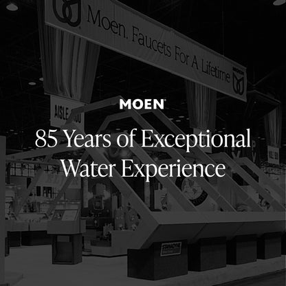 Moen Idora Chrome Two-Handle Centerset Bathroom Sink Faucet with Drain Assembly, 84115